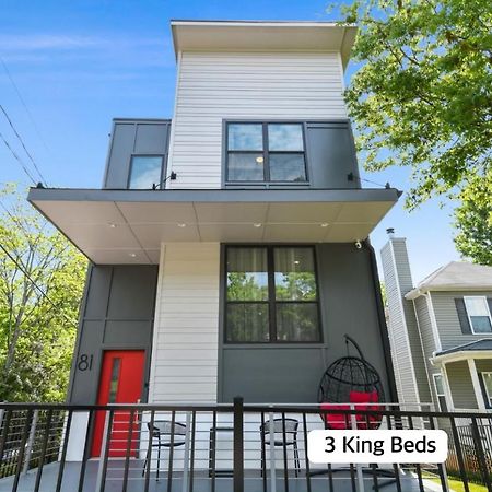 The Red Door - Ultra Modern Atlanta Home - Designedbydom Eksteriør bilde